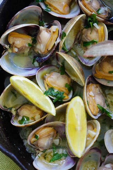 Grab the recipe for steamed clams with garlic and chives and serve it up with a crisp glass of white wine a some. Sauteed Clams | Recipe | Shellfish recipes, Mussels recipe