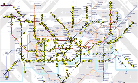 Este Mapa Del Metro De Londres Muestra Los Trenes Moviéndose En Tiempo