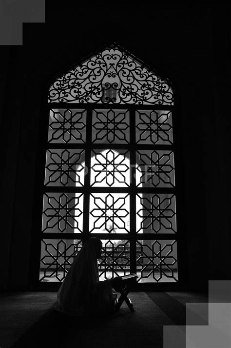 A Women Reading Al Quran Inside The Mosque By Fatin Rosli Islamic