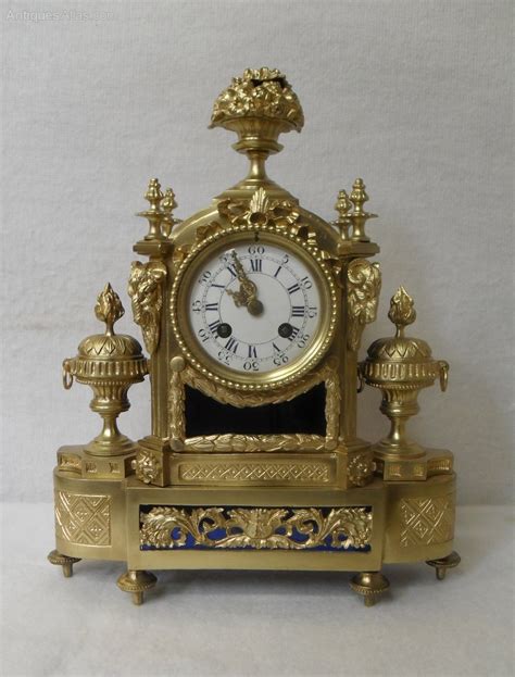 Antiques Atlas Decorative Brass Mantel Clock