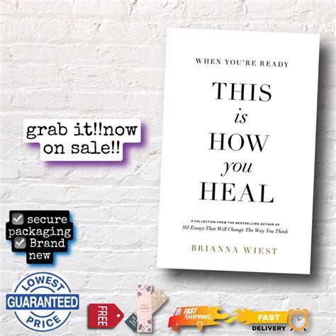 When Youre Ready This Is How You Heal By Brianna Wiest Shopee