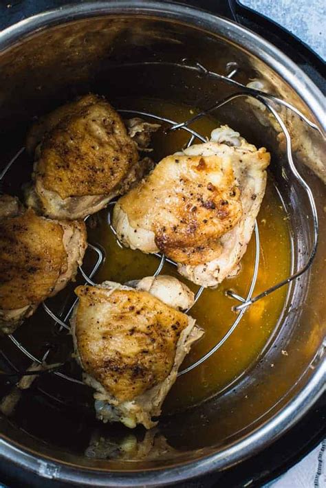 Easy Low Carb Chicken Thighs Instant Pot Recipe