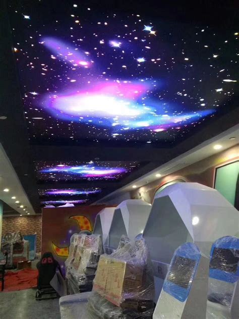 So i'm a late 20s person and if someone helped me do this to my ceiling i'd say yes so fast. DIY uv print stretch star Ceiling fabrics film designs ...