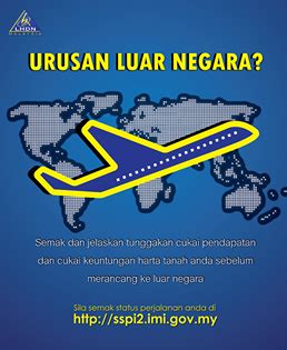 Manakala 128,187 individu dihalang keluar negara akibat kegagalan membayar cukai pendapatan. Malaysian Taxation On9: SEMAK STATUS SEKATAN PERJALANAN ...