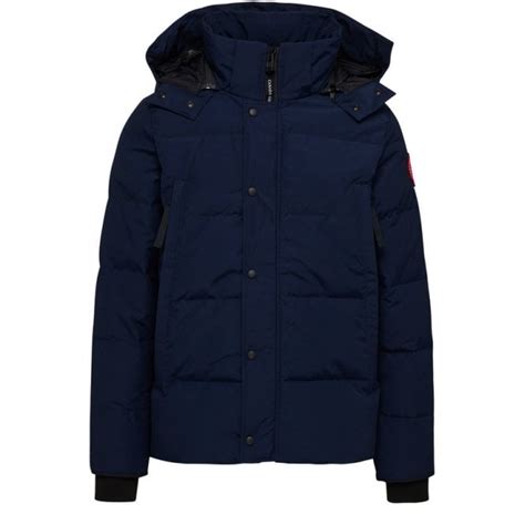 Canada Goose Wyndham Navy Parka Jacket Clothing From N22 Menswear Uk