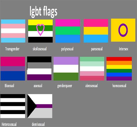 lgbt flags chart 23 different pride flags and what they represent in images and photos finder