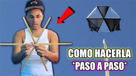 Como Hacer Una Chichigua O Cometa De Dos Colores Paso A Paso