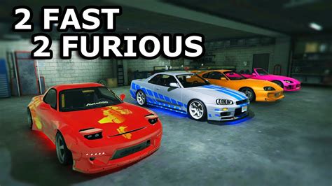 Мориц автор сценария майкл брандт дерек хаас в главных ролях. GTA V - 2 Fast 2 Furious Cars Customizing - YouTube