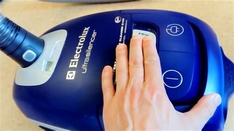 electrolux ultrasilencer vacuum cleaner youtube