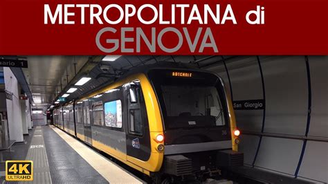Metropolitana Di Genova Youtube
