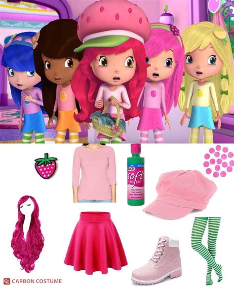 Strawberry Shortcake From Berry Bitty Adventures Costume Carbon