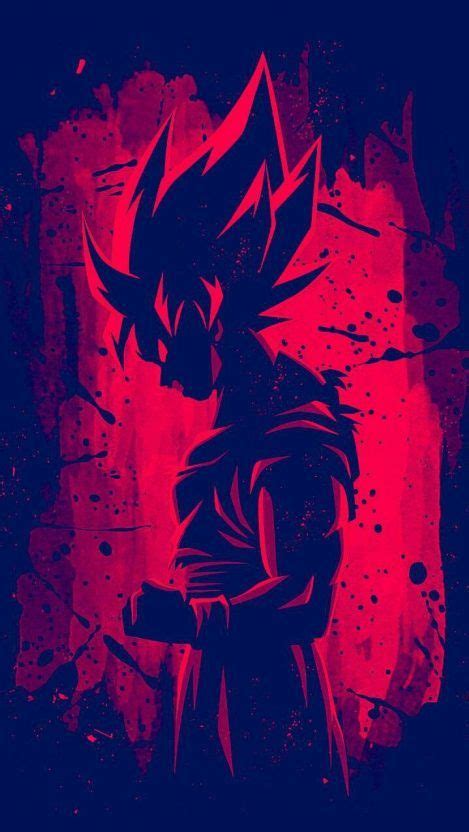 Enjoy this goku ultra instinct live wallpaper like never before! Dragon Ball Z Red Goku iPhone Wallpaper - iPhone ...