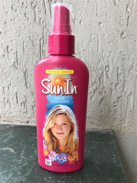 Sun In Spray In Hair Lightener Tropical Breeze Produto P Cabelos Feminino Sun In Nunca Usado