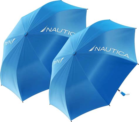 2 Pack Nautica 2 Person Umbrella Large Portable Lightweight