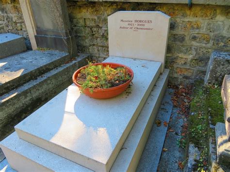 Tombe De Maurice Horgues Chansonnier Cimetières Cimetière De