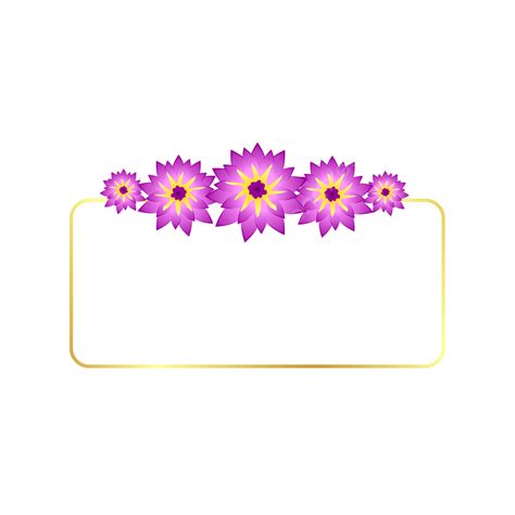 Blank Paper With Flower Design Blank Paper Blank Paper Labels Blank