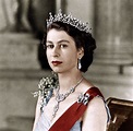 young Queen Elizabeth II wearing The Girls of Great Britain and Ireland ...