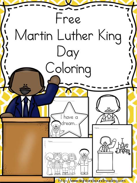 Mlk coloring pages free martin luther king jr coloring pages and. Free Martin Luther King Jr. Day Coloring Pages