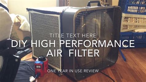 Diy Box Fan Air Filter Purifier High Performance One Year Review
