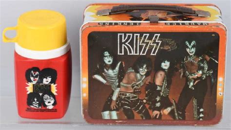 1977 Kiss Lunch Box W Thermos