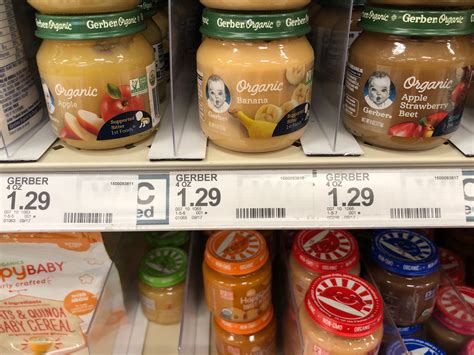 Gerber Organic Baby Food Jars Only 66¢ Each After Target T Card More