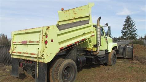 International Navistar Dump Truck And Snow Plow Used Snow Plow Trucks