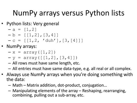 Difference Between Python List And Numpy Array By Leonie M Windari Jul Hot Sex Picture