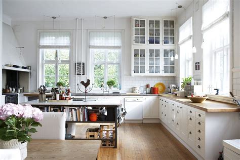 Incorporate minimalist white into a scandinavian kitchen. Beautiful Scandinavian Style Interiors
