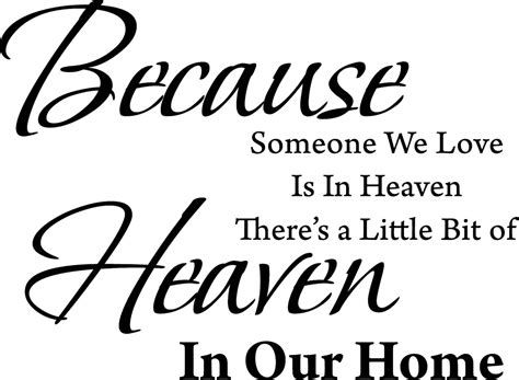 Because Someone We Love Is In Heaven Printable Wall Art Etsy