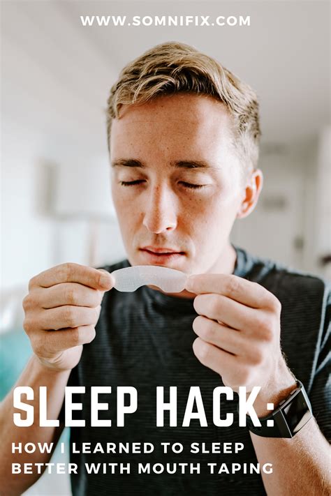Sleep Hack How I Learned To Sleep Better With Mouth Taping Better