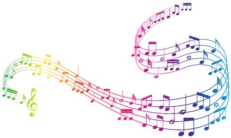 Download High Quality Music Notes Transparent Colorful Transparent Png