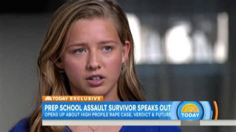 Prep School Sexual Assault Victim ‘i Feel Ready To Stand Up And Own What Happened To Me The