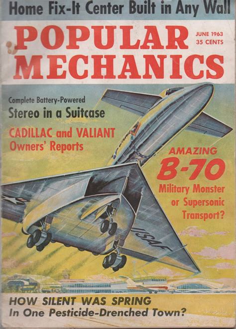 Popular Mechanics, June 1963. | Popular mechanics, Popular, Mechanic