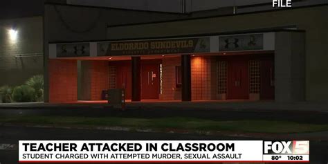Student Accused Of Sex Assault Attempted Murder Of Las Vegas Teacher