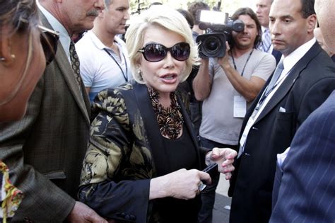 Joan Rivers Out Of Intensive Care Unit Resting Comfortably