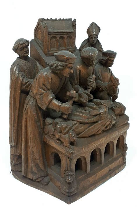 Groupe sculpté avec cinq personnages - Louvre Collections
