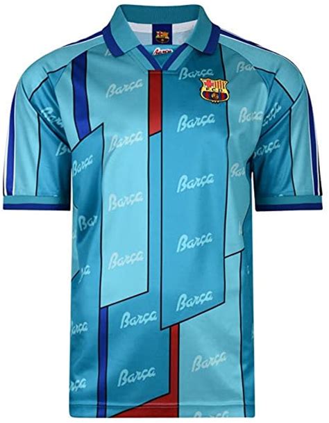 1996 Barcelona Retro Away Football Shirt Ronaldo 9 Etsy