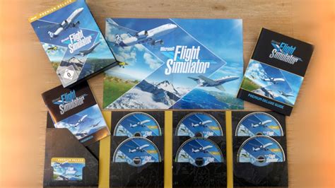 Microsoft Flight Simulator 2020 Premium Deluxe Edition Unboxing Youtube