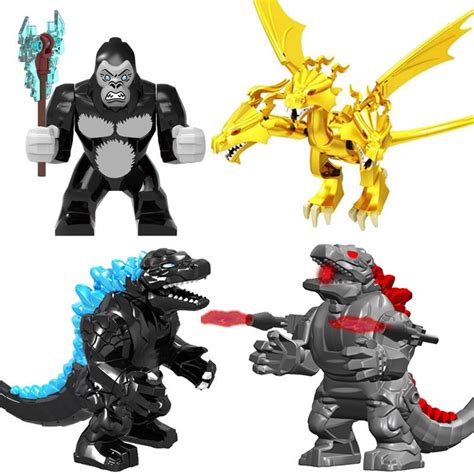 Compatible With Lego Godzilla Vs King Kong Ghidorah Mechanical Monster