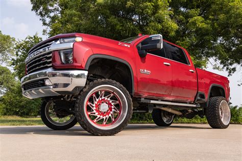 Chevy 2500 Hd On 26x14 Inch Jtx Forged Wheels Jtx Forged