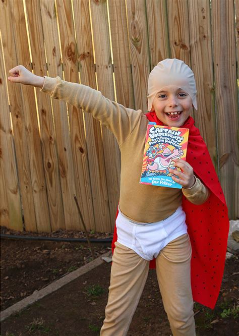 Book Character Costume Captain Underpants Costume The Mom Creative