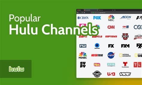 Popular Hulu Channels For 2023 Channel List For Hulu Live Tv