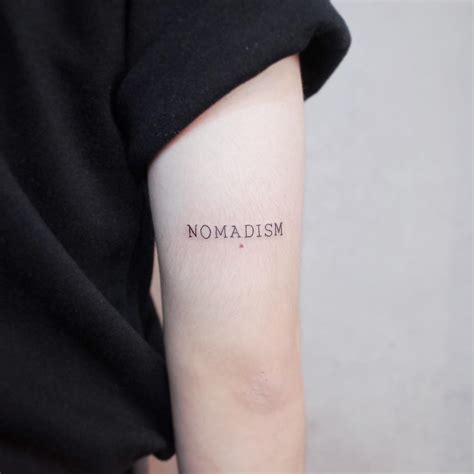 Nomadism Tattoo By Wittybuttontattoo