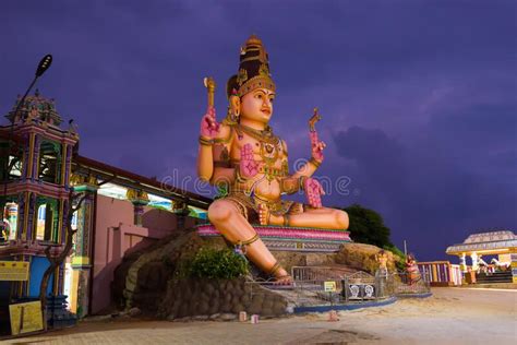 Riesige Statue Von Jesus Christ Auf Berg Nyo Vung Tau Vietnam