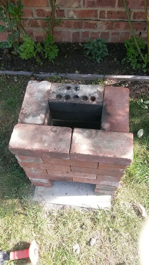 Brick Wide Rocket Stove Rocket Stoves Fire Pit Backyard Diy Rocket