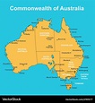Map Of Australia With The Cities Maps Of The World | Images and Photos ...