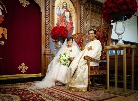 Egyptian Wedding Ceremony At St Philopateer Coptic Orthodox Church Egyptian Wedding Dallas