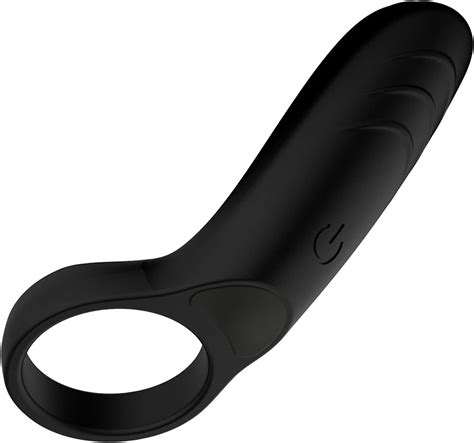 Vibrating Cock Ring Shanhai Full Silicone 10 Speed Waterproof Rechargeable Penis