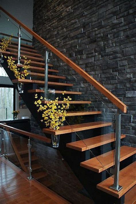 Elegant Glass Stairs Design Ideas For You This Year 40 Stair Railing