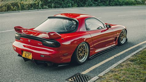1280x720 Red Mazda Rx7 720p Hd 4k Wallpapers Images Backgrounds